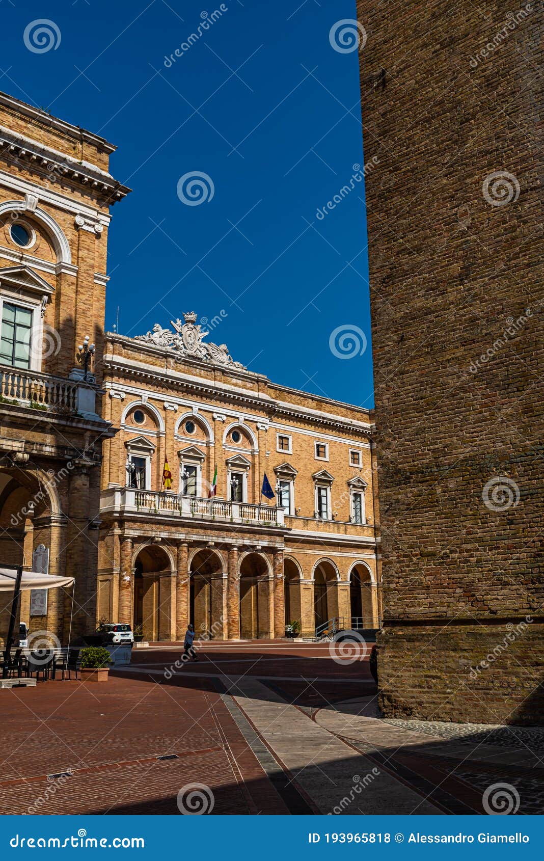 the historic center of recanati